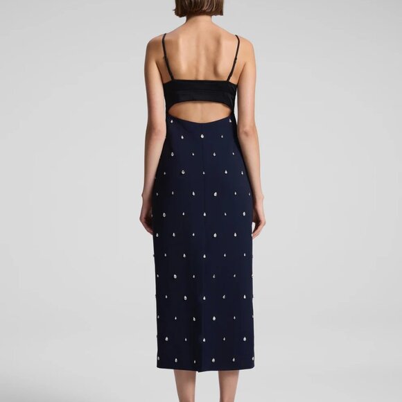 A.L.C Alana Crystal Embellished Midi Dress - Picture 5 of 11